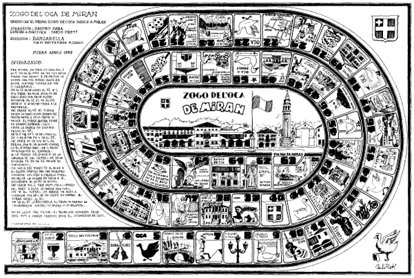 'Zogo del'Oca de Miran' per Bancarella abbigliamento - 1982