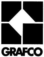 Logo for 'GRAFCO' tecnology and products for serigraphy - 1986